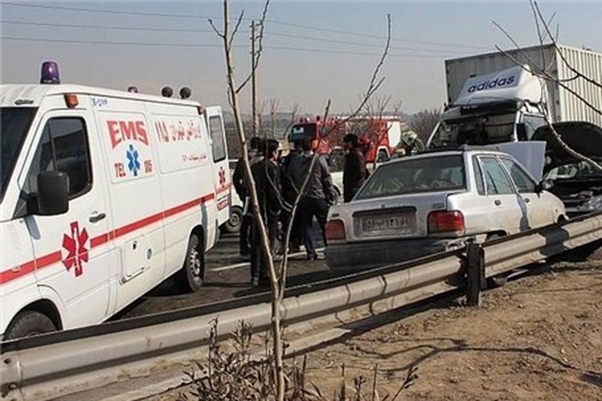 ساعت پیک تصادفات در بهمن اعلام شد