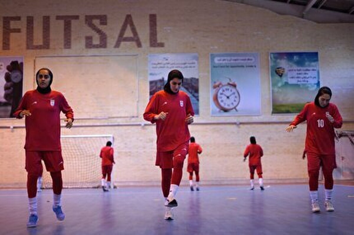 برگزاری تمرین تیم ملی فوتسال بانوان زیر نظر سلیمانی