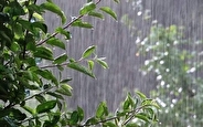 بارش‌های رگباری باران در گیلان