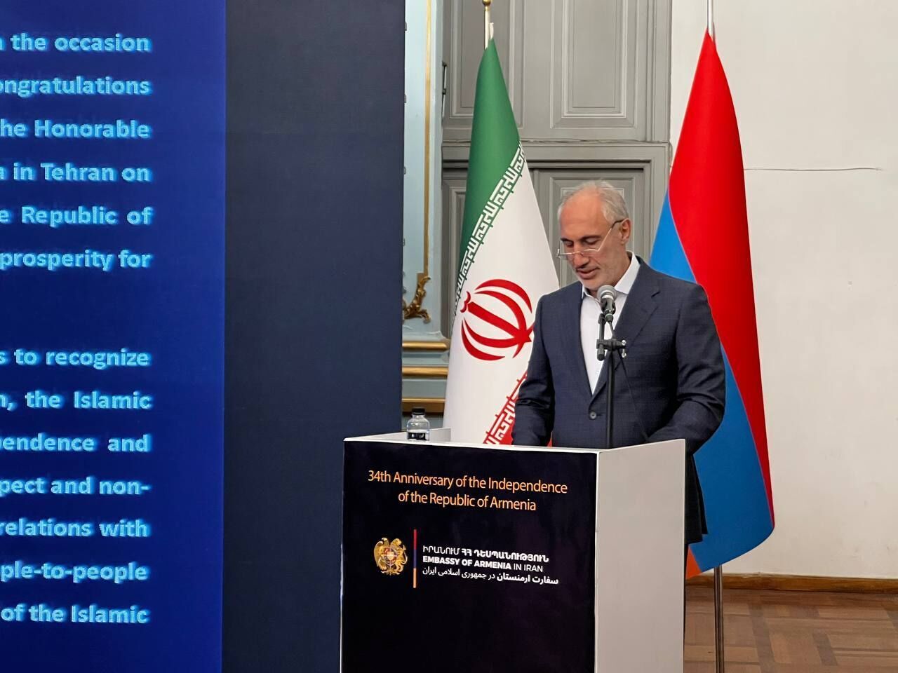 طهران ويريفان تتشاركان في مصالح تفعيل ممر الخليج الفارسي - البحر الأسود