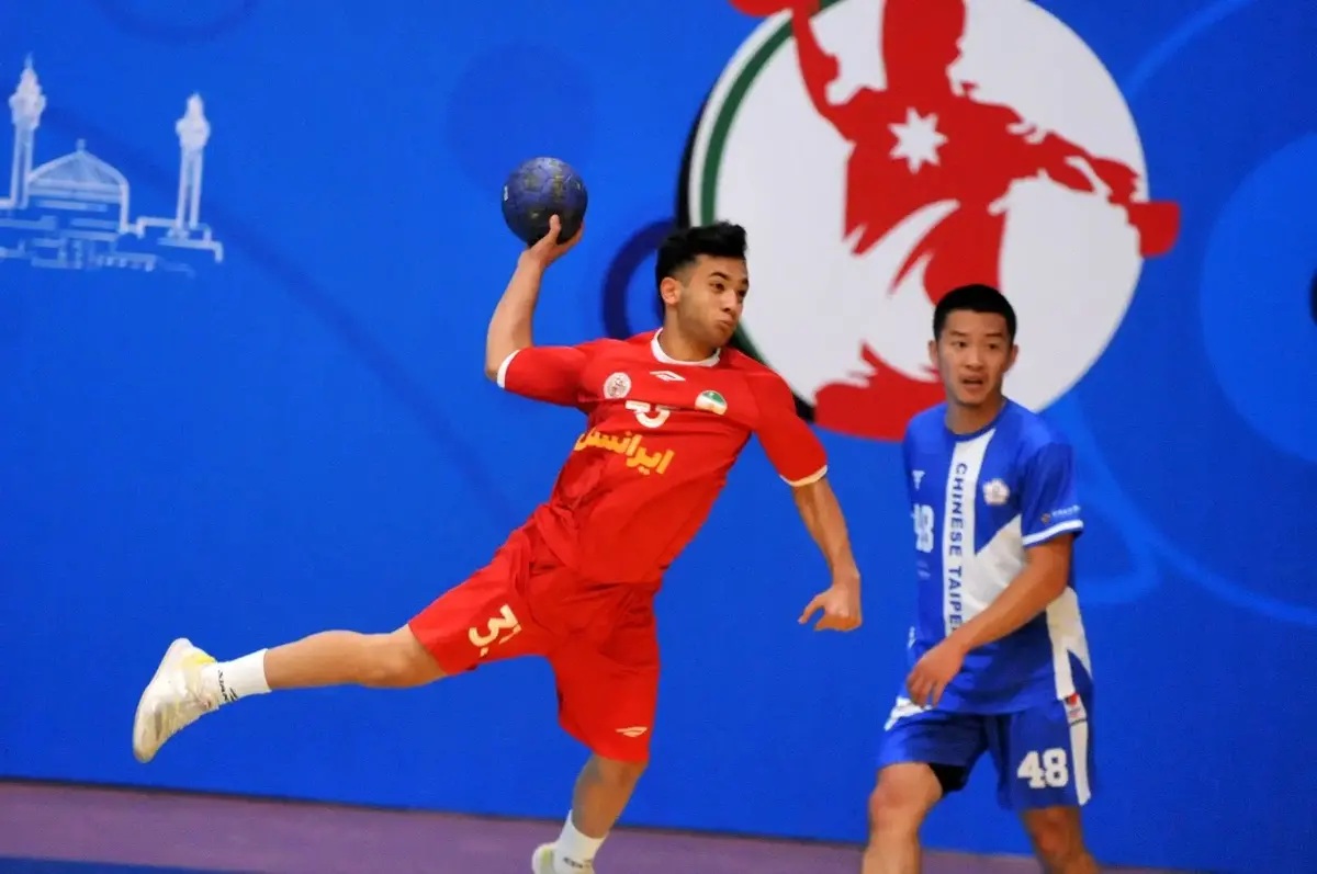 فوزٌ ساحق لمنتخب إيران للشباب في كرة اليد في أولى مبارياته ضمن ألعاب الشباب الآسيوية
