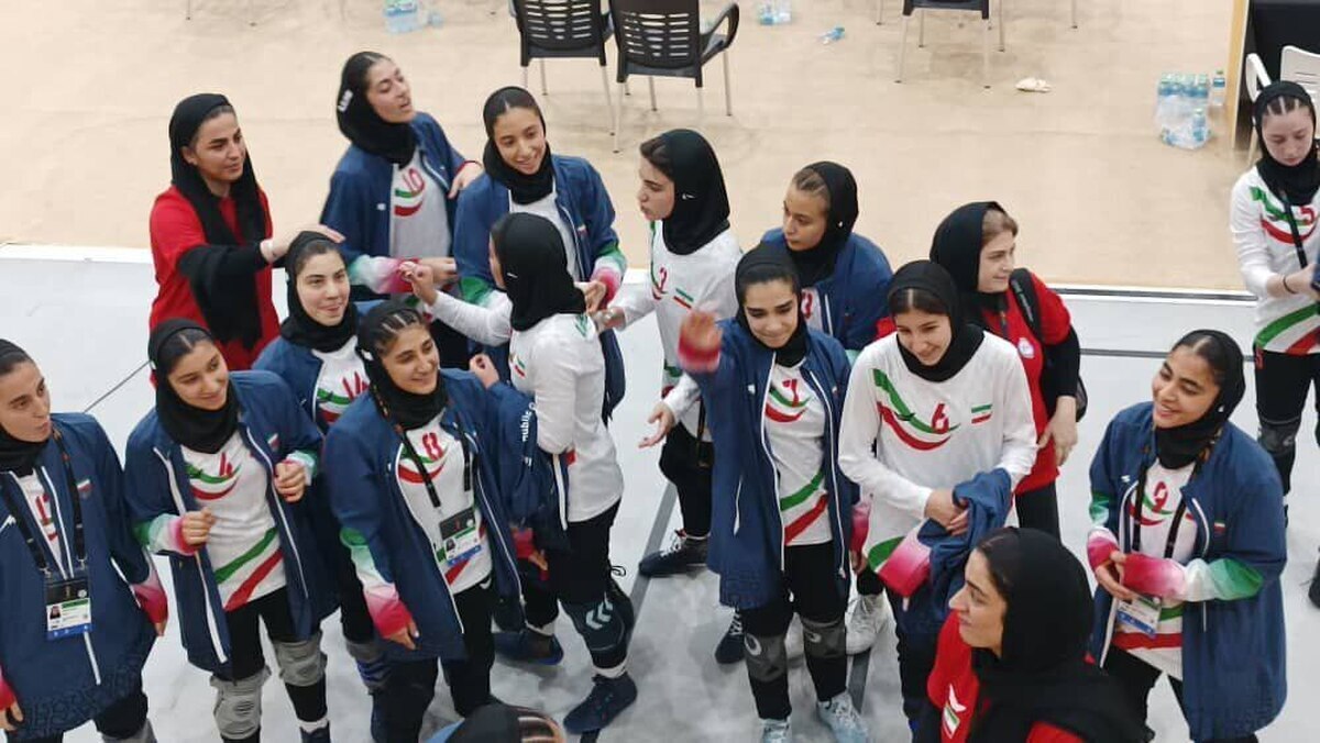 فوزٌ حاسم لمنتخب فتيات إيران في الكَبَدِي في أولى مبارياته