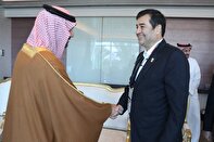 لقاء وزيري الرياضة الإيراني والسعودي في المنامة على هامش ألعاب آسيا البحرين