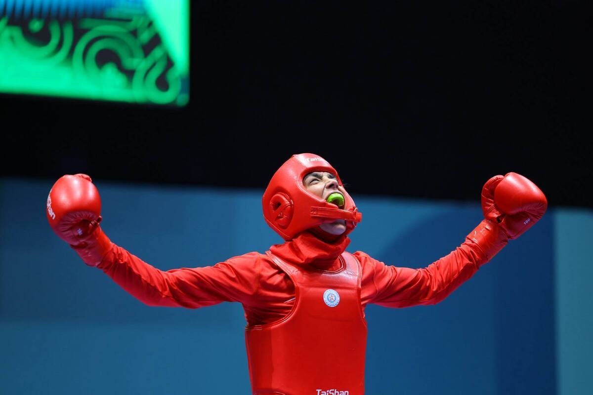 4 ميداليات ملونة من نصيب إيران في التايكواندو بدورة العاب التضامن الاسلامي