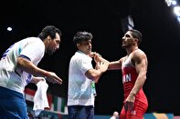 المصارع الإيراني 