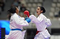 اللاعبة الإيرانية "سارة بهمانيار" تحصد الميدالية البرونزية ببطولة العالم للكاراتيه