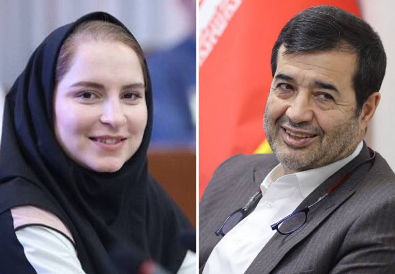 وزير الرياضة يهنئ، اللاعبة الإيرانية