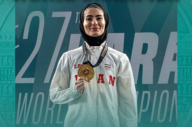 اتحاد الكاراتيه يكافئ لاعبة إيرانية صانعة للتاريخ بمليار تومان