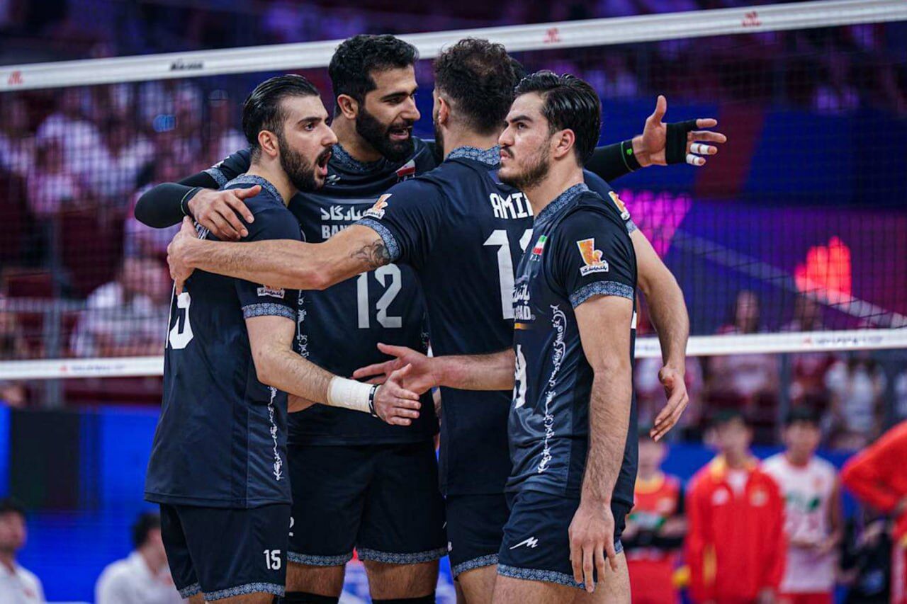 المنتخب الايراني يفوز على نظيره البلغاري في دوري الامم لكرة الطائرة