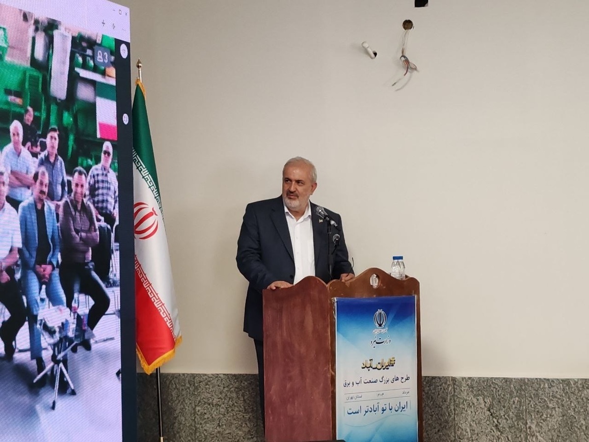 خزان مياه بسعة 10 آلاف متر مكعب في نسيم شهر بحضور وزير الطاقة