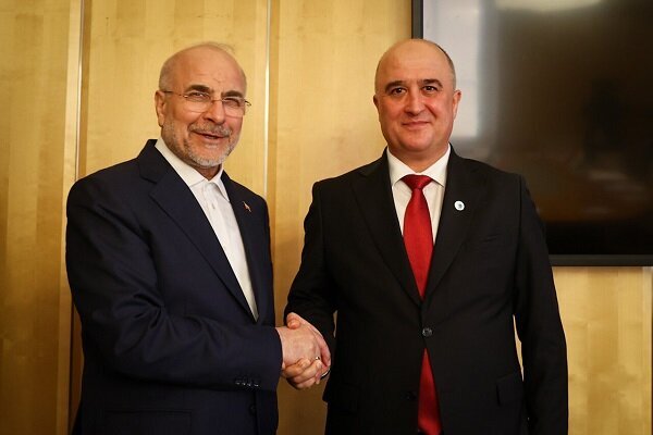 قاليباف يلتقي نظيره الطاجيكي