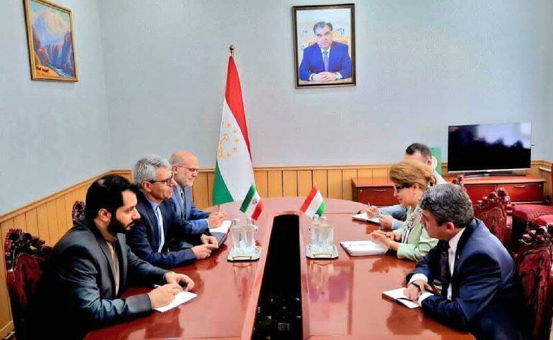 بقائي يلتقي وزيرة الثقافة الطاجيكية