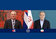 رسالة تهنئة من مسعود بزشكيان بمناسبة الذكرى السنوية لانتصار الثورة الكوبية