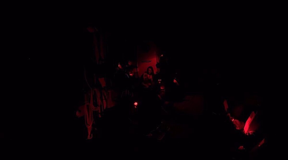 Israeli navy vessels approach a number of boats in Global Sumud Flotilla