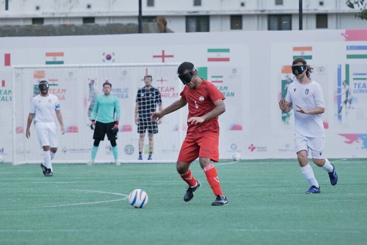 Iran vice-champion at 2025 IBSA Blind Football Nations Cup