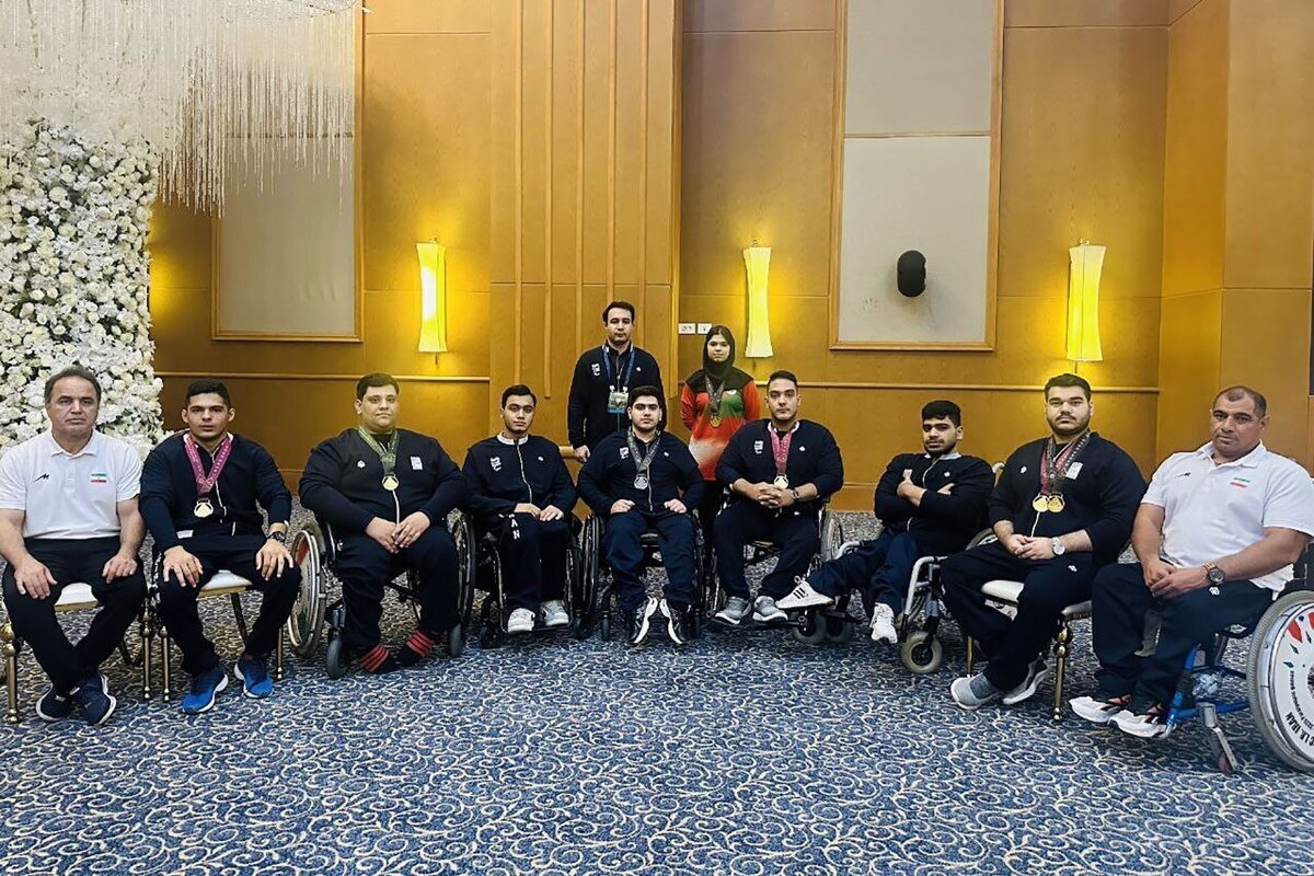 Iran’s Para Powerlifting Youth Team Finishes Fourth at World Championships With Nine Medals