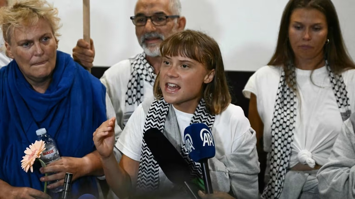 Greta Thunberg exposes Israeli abuse during Gaza aid flotilla seizure