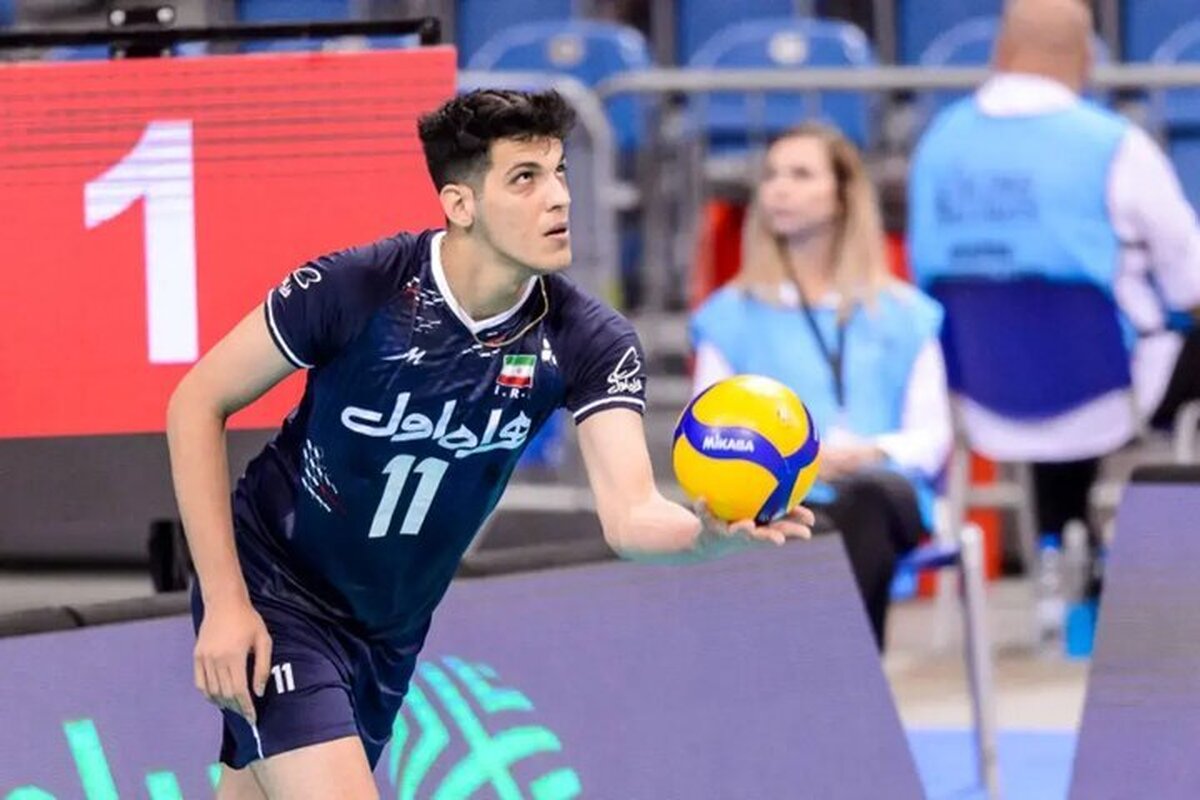 Iranian volleyball player Saber Kazemi in Coma after training