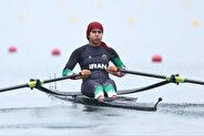 Iranian woman Mojallal wins gold at 2025 Asian Rowing C'ship