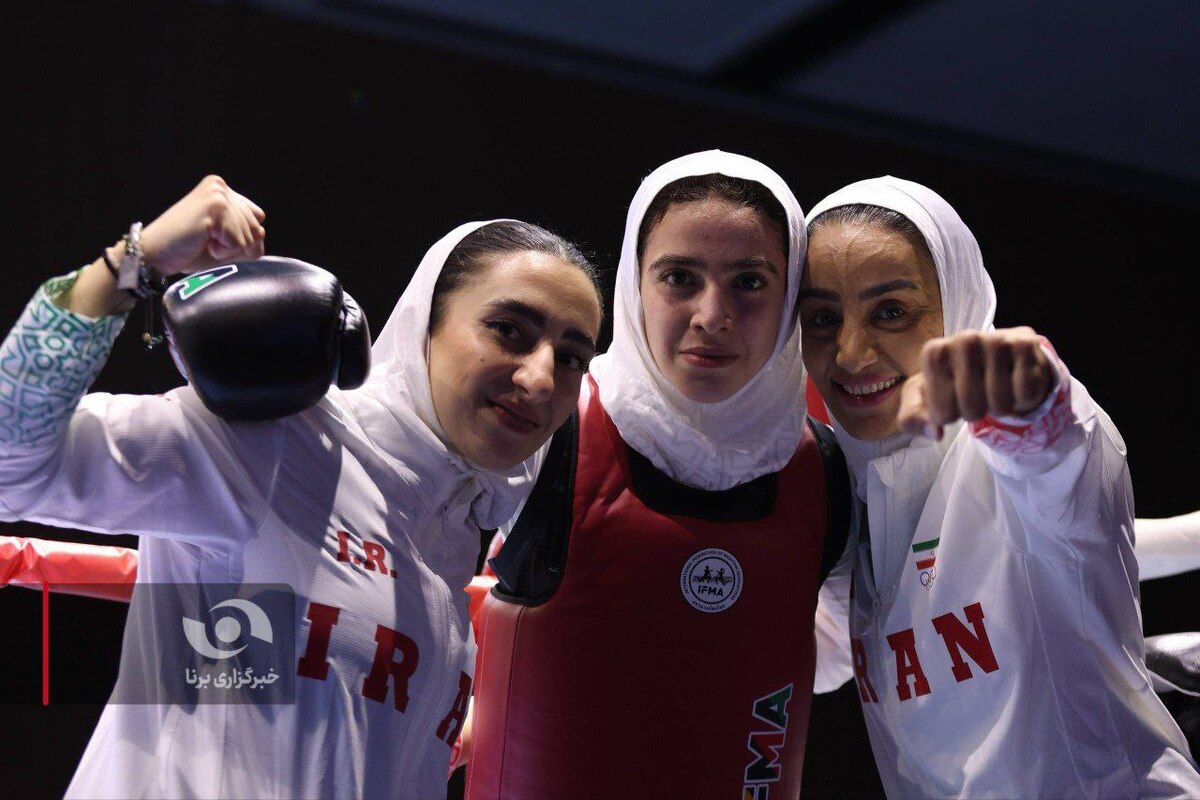 Iran Muay Thai girl grabs gold medal at 2025 AYG