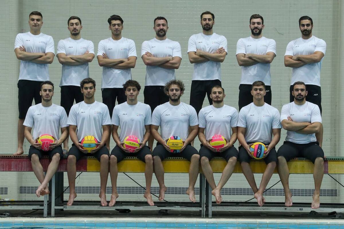 Iran’s Water Polo Team Starts Strong at the 11th Asian Aquatics Championships With a 14–9 Victory Over China