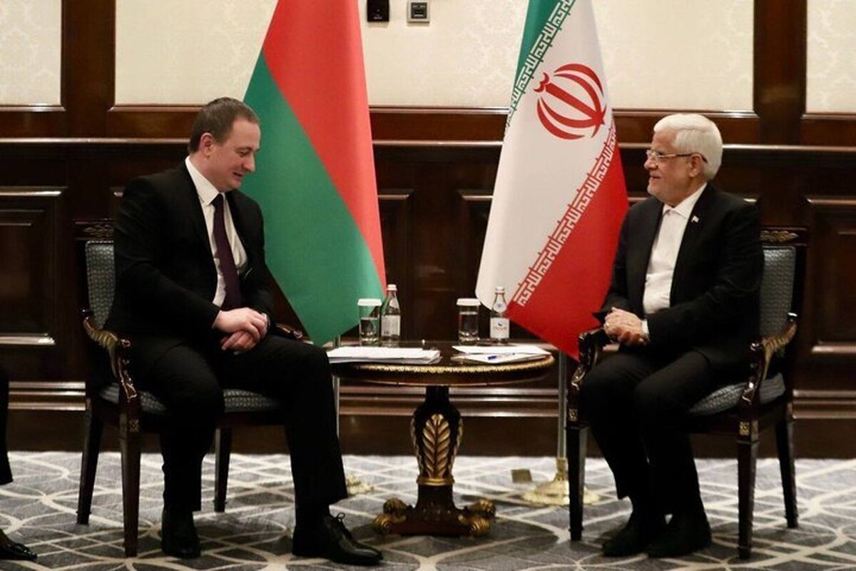 Aref: Iran attaches great importance to its ties with Belarus