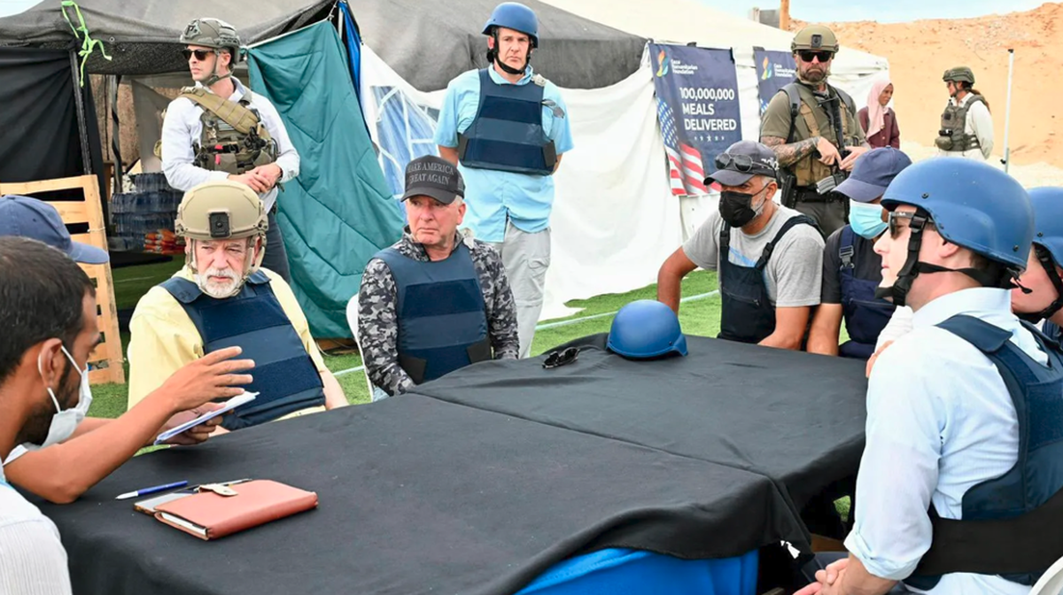 Hamas demands prosecution of US-backed aid group after mission ends