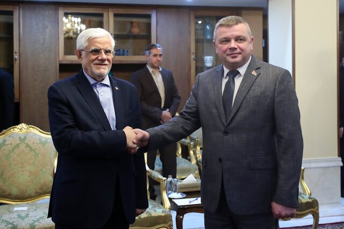 Aref: Iran Places No Limit on Expanding Ties with Belarus