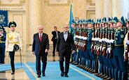 Iran’s President Pezeshkian welcomed in Kazakhstan