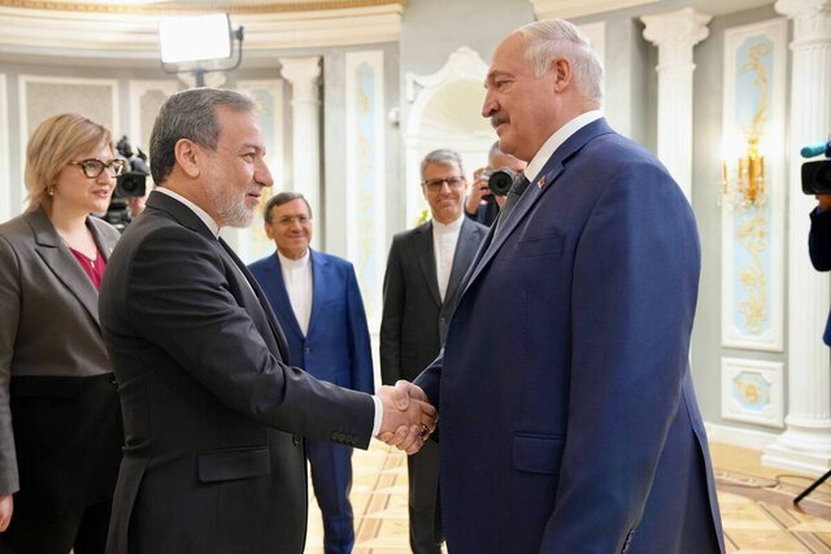 Iran's FM Araghchi Holds Talks with Belarusian President, Counterpart in Minsk