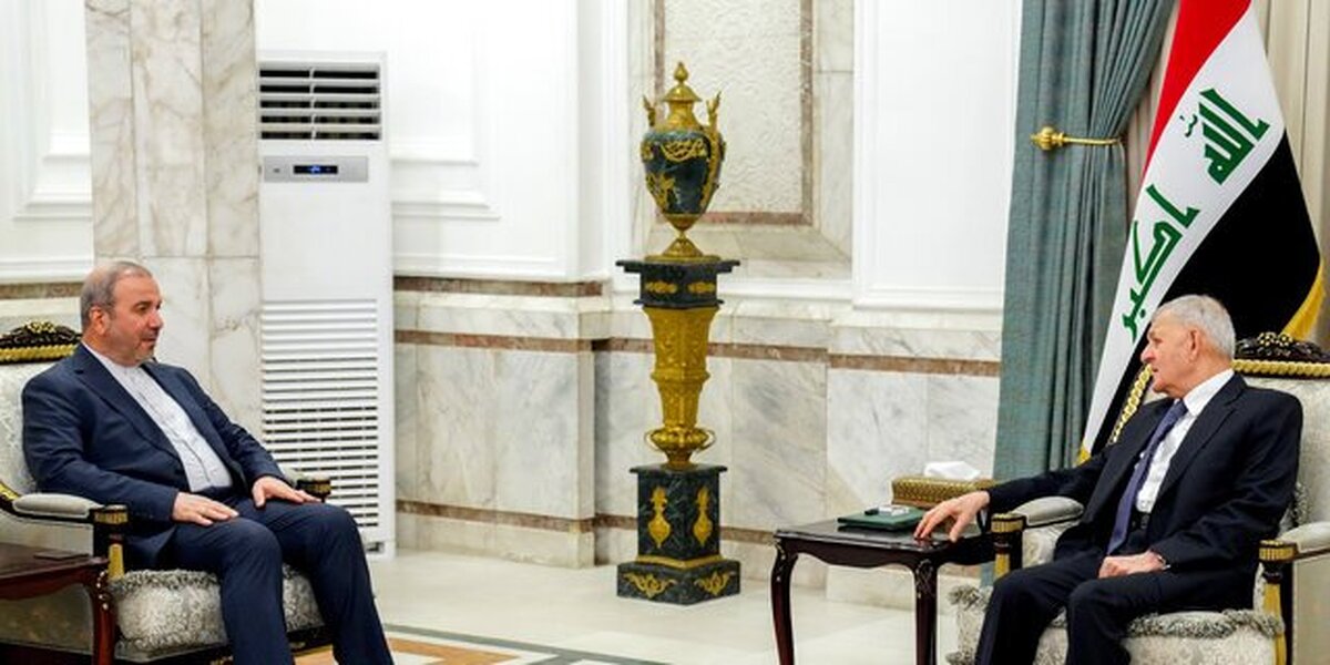 Iraqi President Stresses Importance of Strengthening Baghdad-Tehran Ties