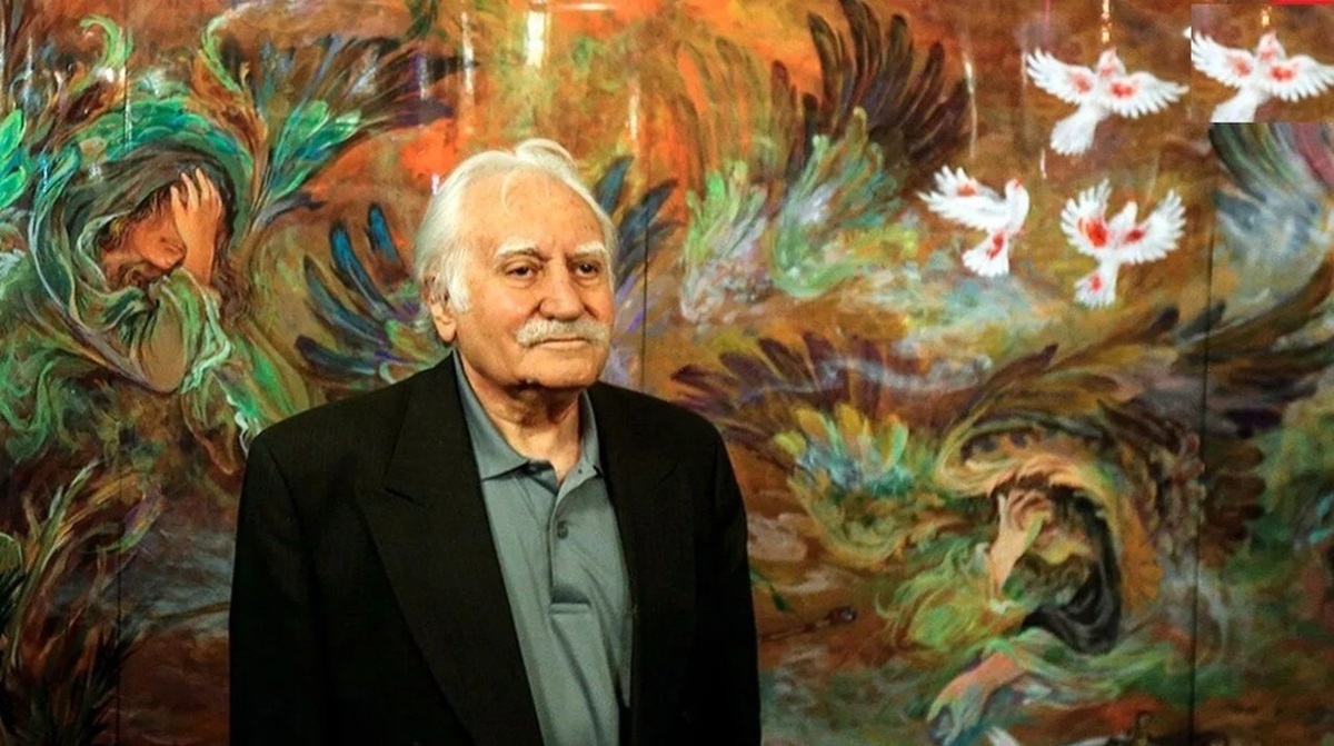 Iranian master of Persian miniature painting Mahmoud Farshchian dies at 96
