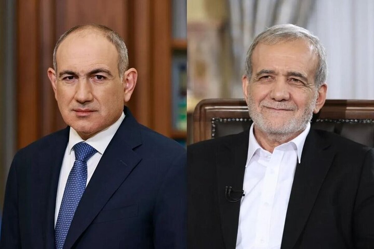 Pezeshkian to Pashinyan: Caucasus route must not be in line with foreigners