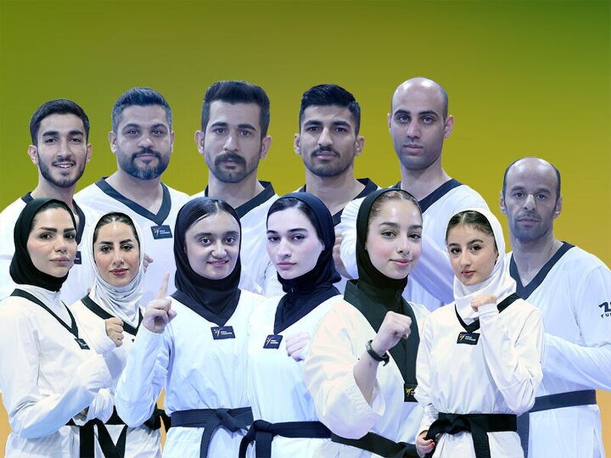 Iran para-taekwondo fighters rank 1st in Asia