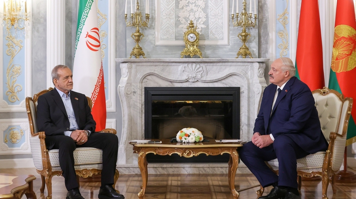 Pezeshkian: Iran, Belarus close ranks against US-led unilateralism