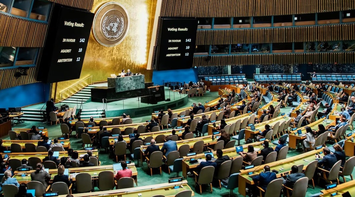 UN overwhelmingly endorses declaration on Palestinian state