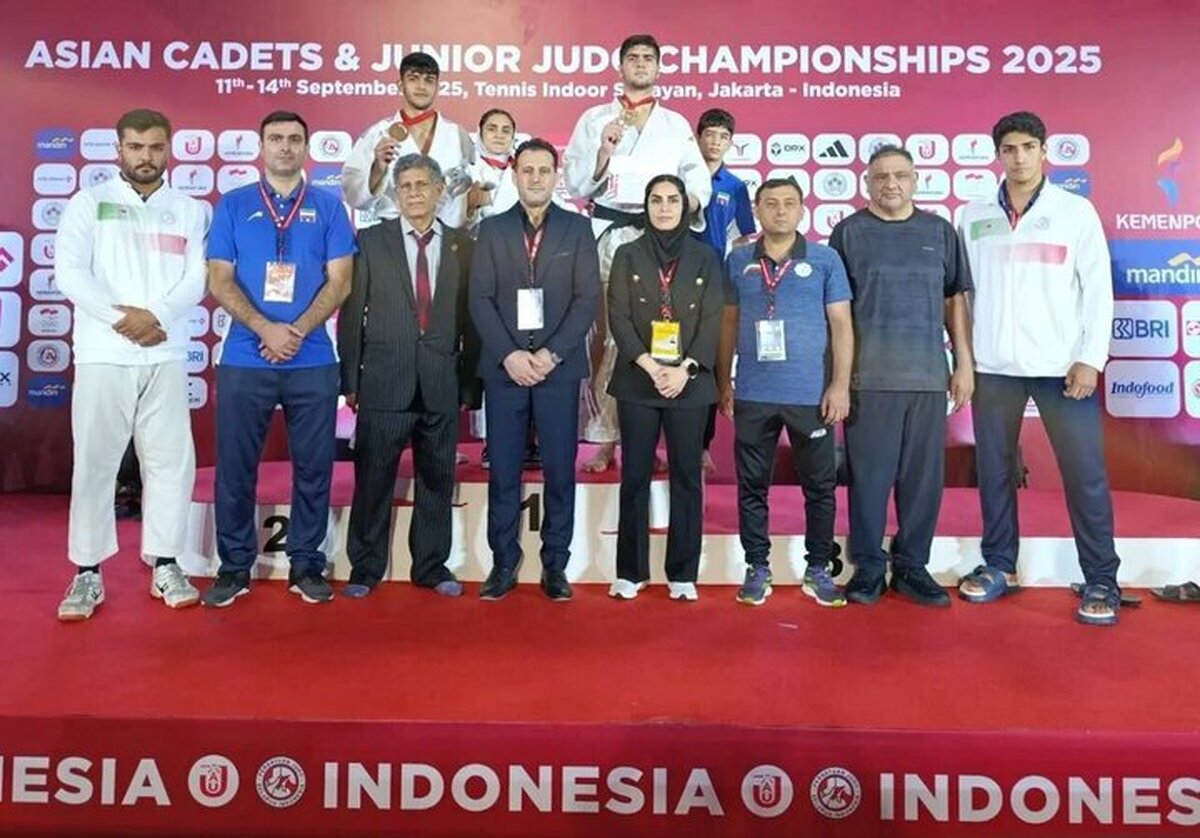 Iranian teens win silver and bronze at Asian Judo C