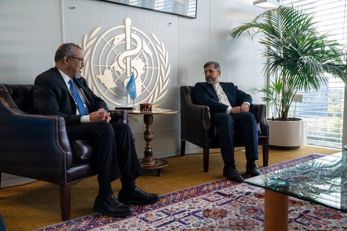 Constructive Talks Between Khatibzadeh and Tedros in Geneva