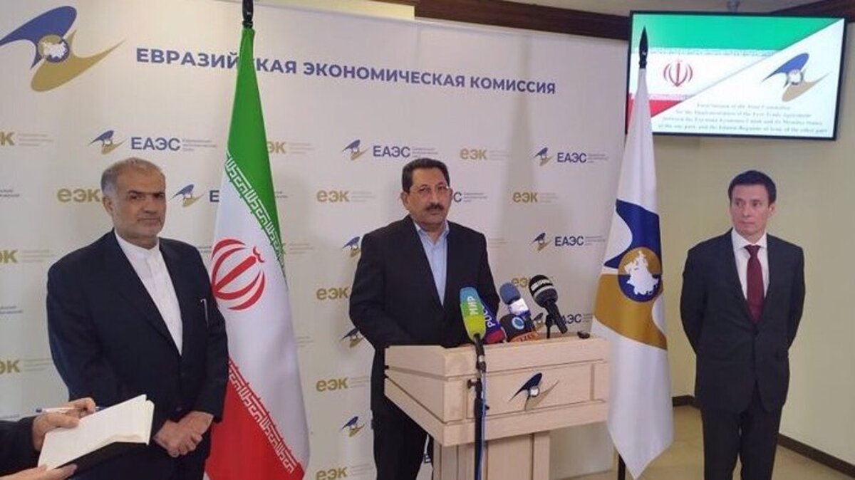 Iran, EAEU sign 3-year roadmap to implement free trade deal