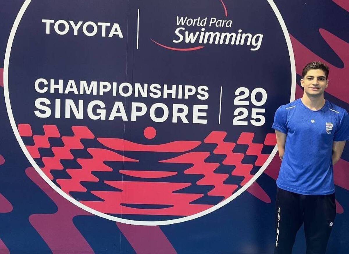 Iran’s Zarifpour advances to 50m freestyle final at World Para Swimming Championships in Singapore