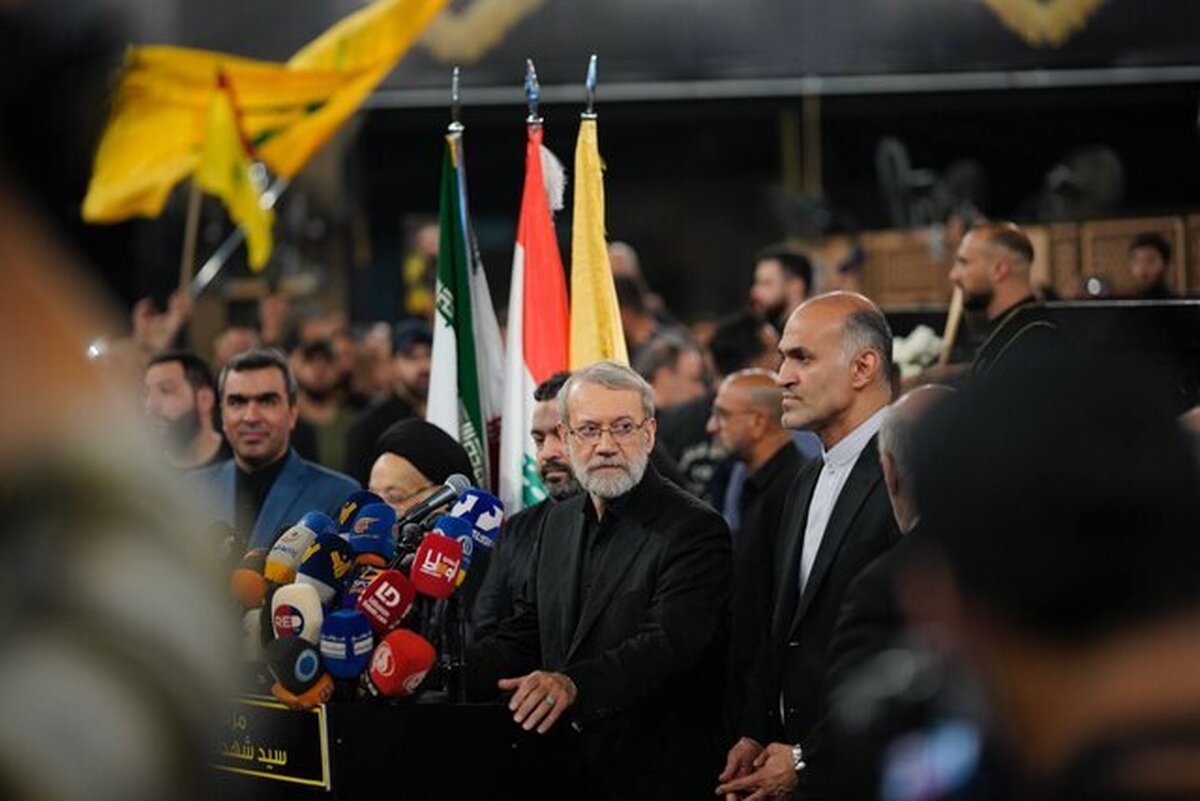 Larijani says Iran ready to support Lebanon and the Resistance in meeting with Sheikh Qassem