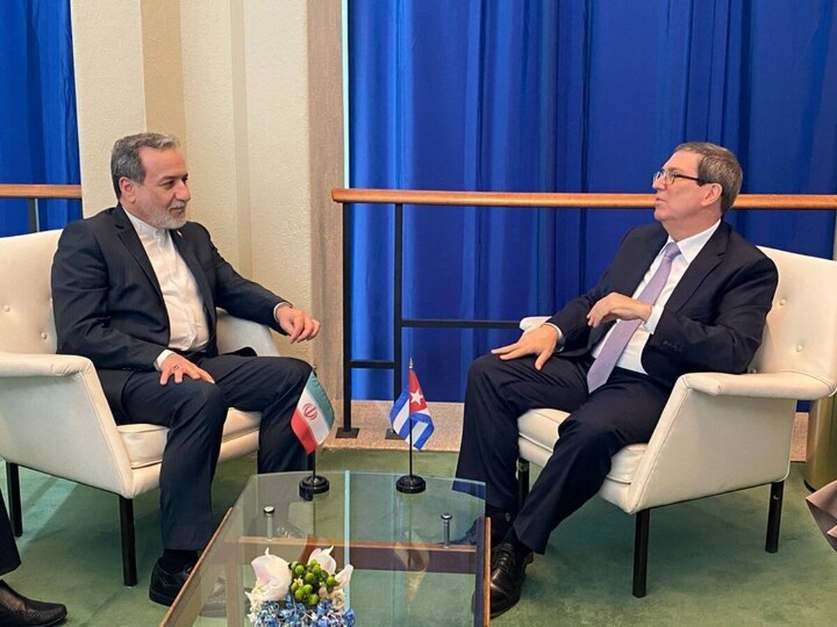 Iran’s FM meets Cuban counterpart in New York
