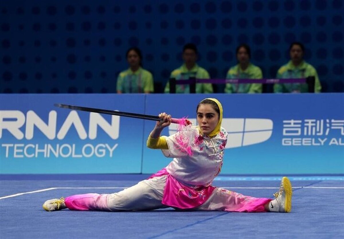Iran’s Kiani wins historic gold at Wushu World Championship