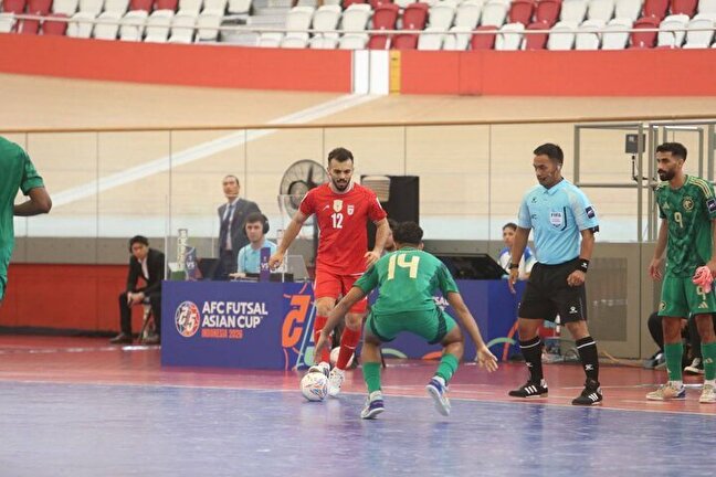 Iran defeat Saudi Arabia in 2026 AFC Futsal Asian Cup