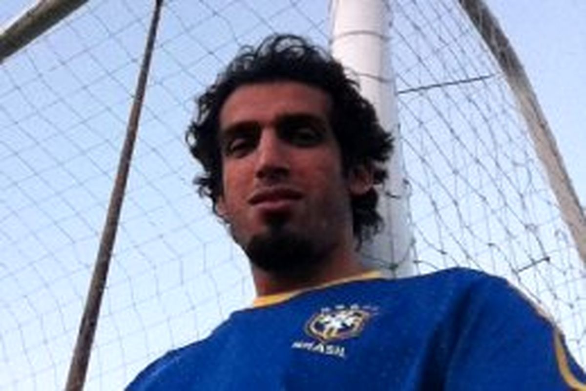 حامد حدادی فوتبالیست شد!