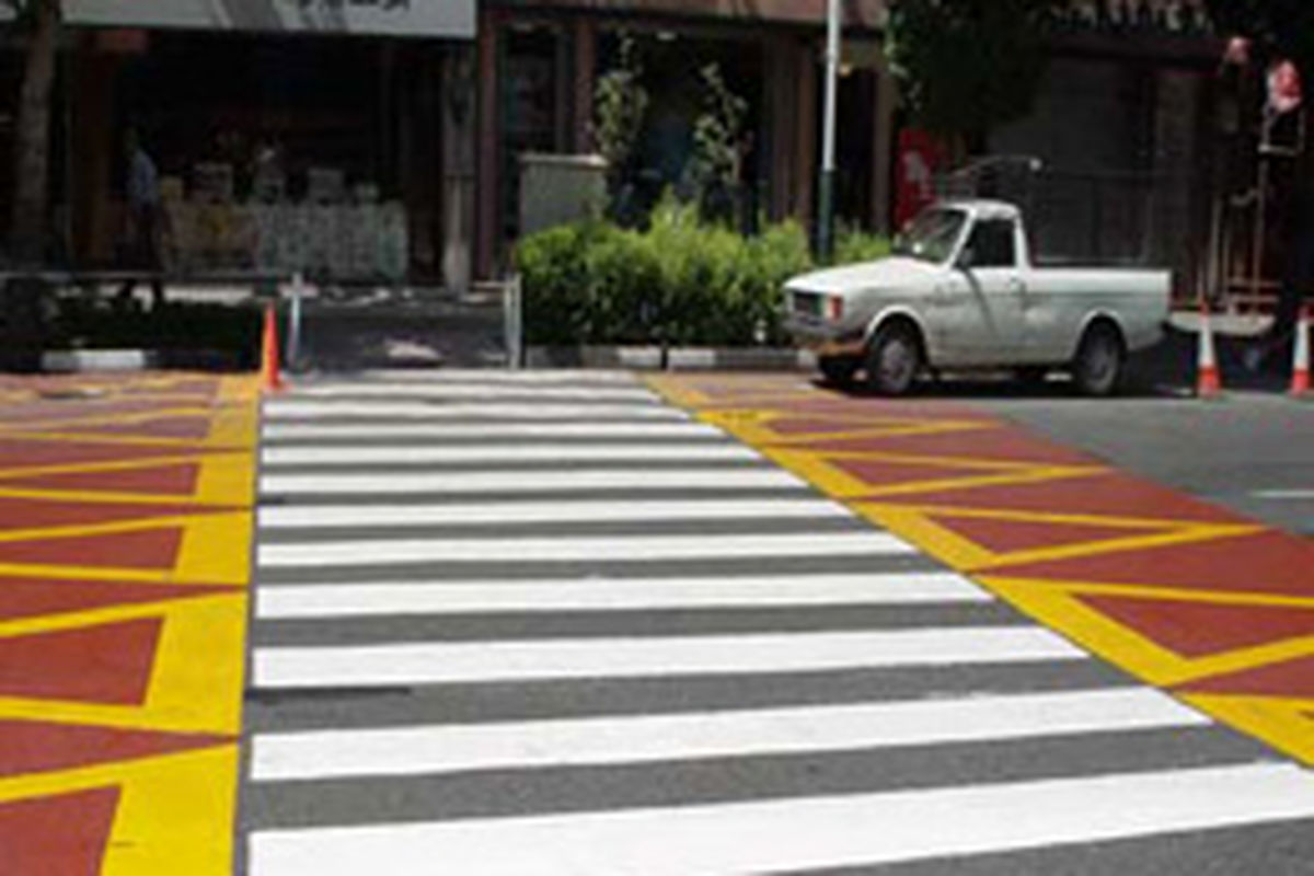اجرای طرح «عابریار ترافیک» در سطح شهر قزوین