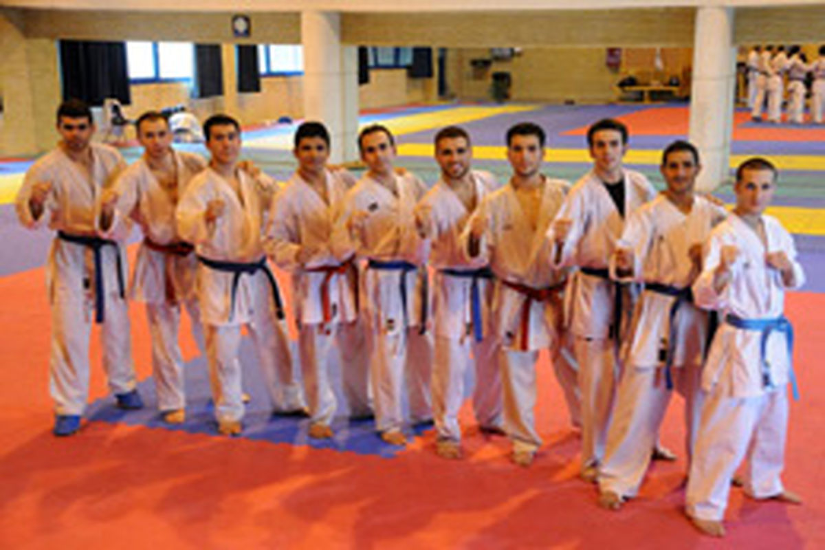 مرحله آخر اردوی تیم ملی کاراته روز دوشنبه برگزار می‌شود
