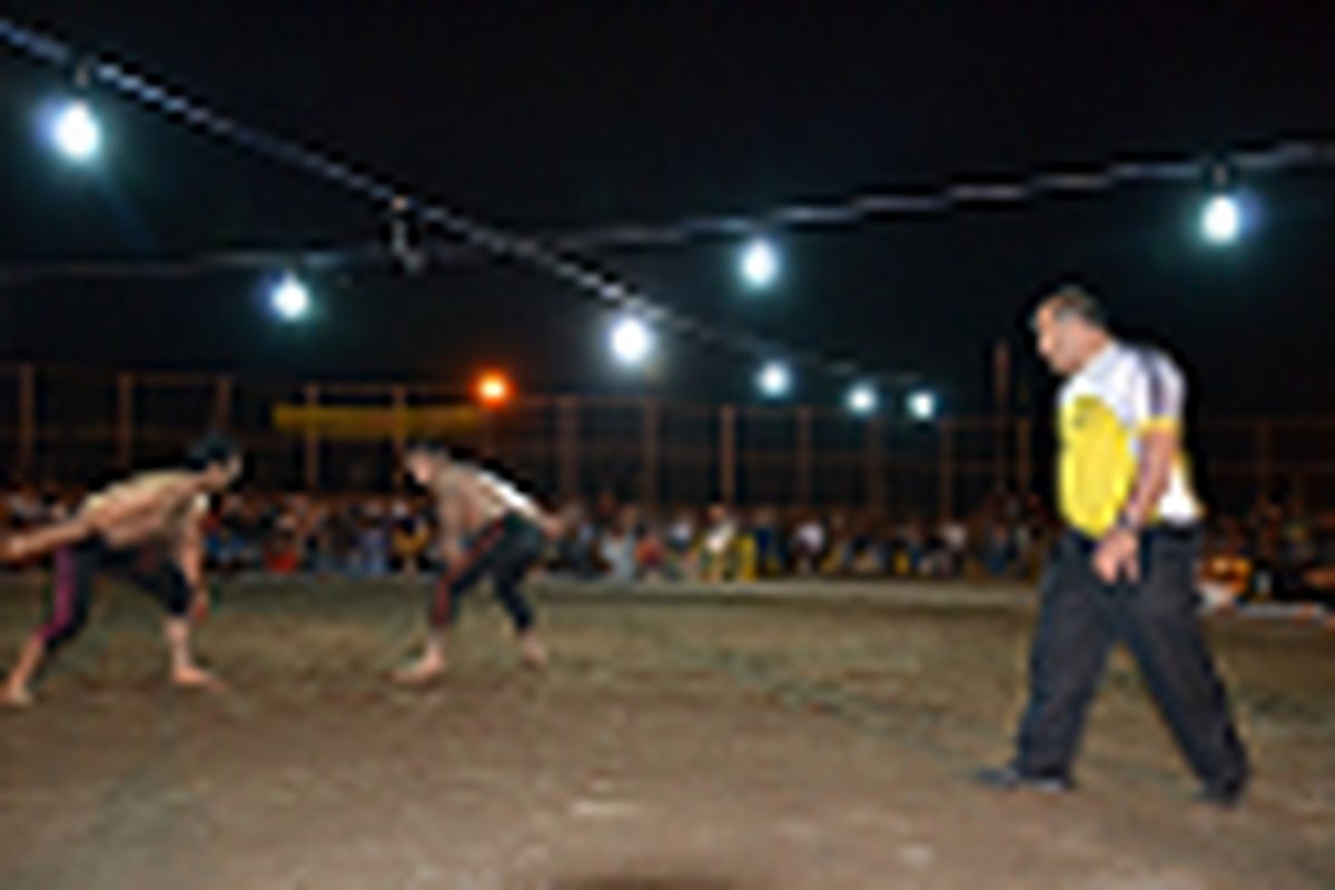 پایان رقابت‌های کشتی گیله مردی جام رمضان در رودسر