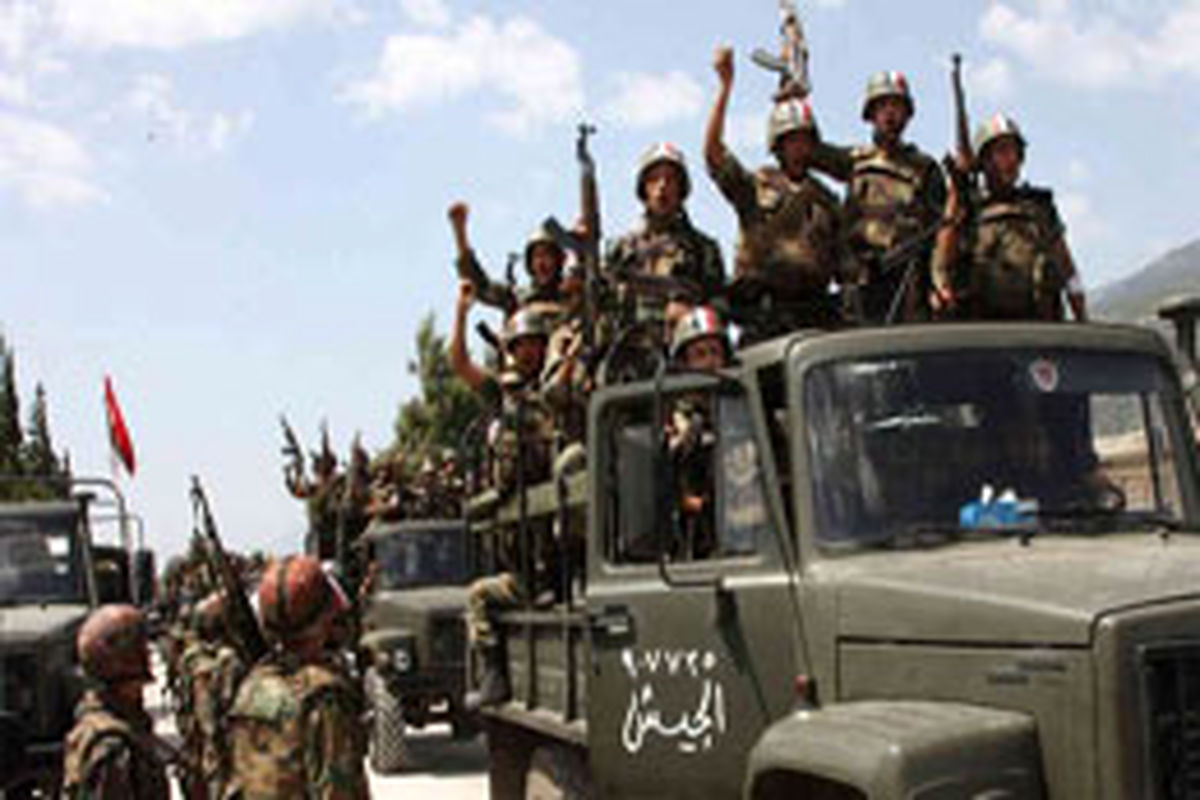 ده‌ها تروریست فعال در سوریه خود را تسلیم نیروهای ارتش کردند
