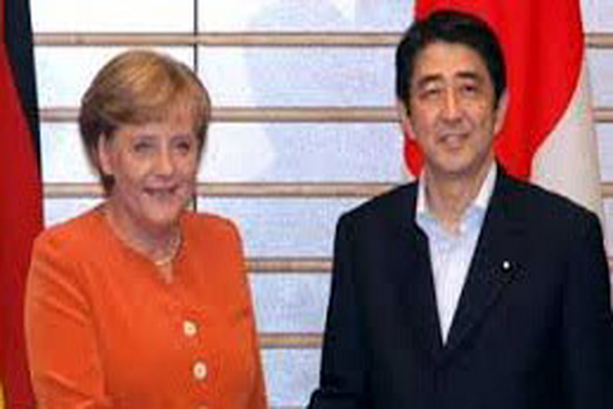 صدر اعظم آلمان وارد توکیو شد